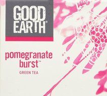 Good Earth Pomegranate Burst Green Tea, 18 Tea bags N5