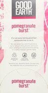 Good Earth Pomegranate Burst Green Tea, 18 Tea bags N6