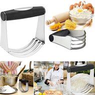 Accmor Stainless Steel Pastry Blender and Scraper /Cutter Set - Professional Dough Blender with Blades, Multipurpose... N6