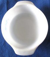 Anchor Hocking Fire King 1 Quart Casserole Blue Corn Flower #436 - 7-1/2" (NO LID)
