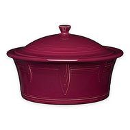 Fiesta&reg; 90 oz. Covered Casserole in Claret