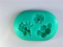 Small Flower Silicone Fondant Mold Gum Paste Cake Decorating Tools Cake Topper Mould