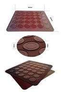 Round Circle Silicone Mat Macarons 30 Holes Jelly Fondant Cake Chocolate Mold Bakeware Silicone Tool Baking Pan