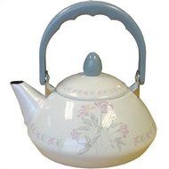 Impressions 1.2-qt. Personal Tea Kettle Stainless Steel-Cream