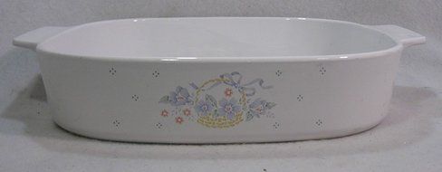 Corning Country Cornflower A-10-b 2.5 Quart Casserole
