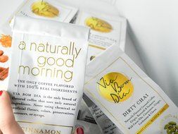 100% Naturally Flavored Coffee, Cinnamon Chocolate, Ground Coffee + Real Cacao Nibs &amp; Cinnamon (no artificial... N7