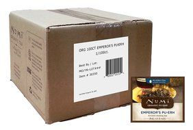 Numi Organic Tea Gunpowder Green, Full Leaf Green Tea, 100 Count non-GMO Bulk Tea Bag N2