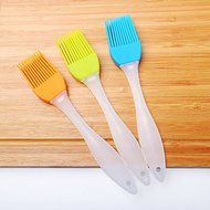 Safe Set of 4 Resistant BBQ Brushes Silicone Pastry for Kitchen Grilling Camping Dishwasher N3