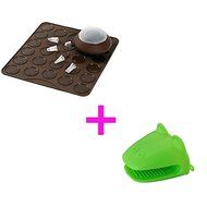 Non Stick Silicone Macaron Mat Macaron Decorative Pot Heat-resistant Hippo Glove N2