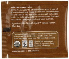 Numi Organic Tea Gunpowder Green, Full Leaf Green Tea, 100 Count non-GMO Bulk Tea Bag N5