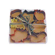 Dress My Cupcake DMC41CC1826 Autumn Leaf 7-Piece Cookie Cutter Set