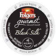 Folgers Gourmet Selections Black Silk Coffee K-Cups,Pack of 96