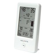 AcuRite 01089M Rain Gauge with Thermometer &amp; Humidity N3