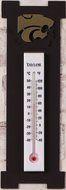 Henson Metal Works 2500-6 Kansas State Collegiate Logo Outdoor Thermometer