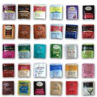 Custom Assorted Bigelow, Stash, Twining Teas (60 Count) - Variety Flavorful Sampler Caffeinated and Decaffeinated... N5
