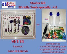 Starter Kit 3D Jelly Tools specially Type 14 - Peacock