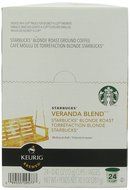 Starbucks Veranda Blend Blonde, K-Cup for Keurig Brewers, 60 Count N8