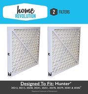 2 Hunter 30931 Home Revolution Brand Replacement Air Purifier Filter