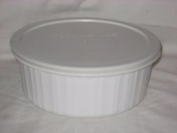 Corningware French White 1.6 Liter Casserole with Lid - F-5-B