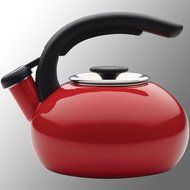 BonJour European-inspired Teakettle, Red N2