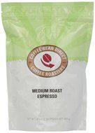 Coffee Bean Direct Italian Roast Espresso, Whole Bean Coffee, 16-Ounce Bags (Pack of 3) N3