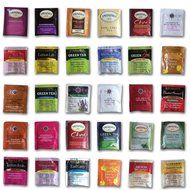 Custom Assorted Bigelow, Stash, Twining Teas (60 Count) - Variety Flavorful Sampler Caffeinated and Decaffeinated... N7