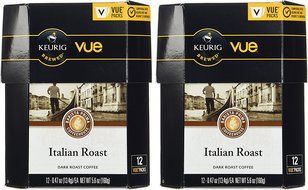 Barista Prima Italian Roast Coffee Keurig Vue Portion Pack, 24 count
