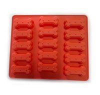 HSE 15-cavity Dog Bone Pet Cake Mold Mould Soap Mold Silicone Mold Flexible Mold 1pc