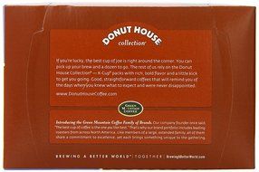 Donut House Collection Donut House Decaf, Keurig K-Cups, 24-Count N34