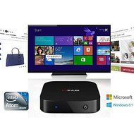 Wintel TV Box CX-W8 Windows 8.1 Intel Chip Quad-core 2GB RAM 32GB ROM Wifi Mini PC US Plug N3