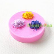 Mom&amp;pea 0655 Mini Flowers Shaped Silicone Mould for Fondant Cake Sugar Paste Cake Decoration 3d Cake Toppers Mold... N2