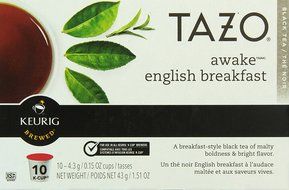 Tazo Tea K-Cup Awake, K-Cup Portion Pack for Keurig K-Cup Brewers, 10- Count (Pack of 3) N2
