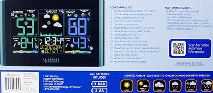 La Crosse Wireless Color Weather Station