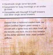 Special Tea Single Serve Cup, Yerba Mate Tea, 10 Count, 10 Count N3