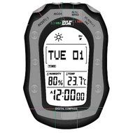 Pyle PSHWM22BK Weather Station with Weather Forecast, 58 World Time, Temp, Altimeter, Barometer, Digital Compass...