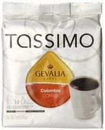Tassimo Gevalia Colombia Coffee T-DISCs for Tassimo Brewer, 14-Count, Nett Wt 3.88 Ounce (Medium) N4