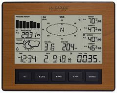 La Crosse Technology WS-2816CH-IT Professional Weather Center, Cherry Finish