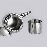 1400ml Coffee Kettle Induction Cooker Boil Water Kettle 304 Stainless Steel Tea Kettle with Strainer N2