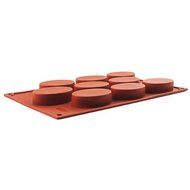 2win2buy 9-Cavity Oval Silicone DIY Mold Cake Bread Soap Cheese Cornbread Muffin Mold N5