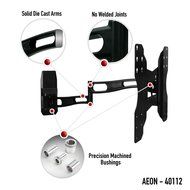 Aeon Stands and Mounts Full Motion Wall Mount with 29-Inch Extension for 32 to 65-Inch TV