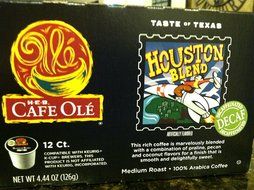 H.E.B. Taste of Texas-Houston Blend (DECAF) 12 Count (single brew) N2