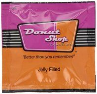 Donut shop Coffee Pods, Double Caff, 15 Count (Pack of 6)
