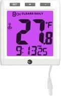 Ambient Weather WS-01T40WC Color Changing Wireless Temperature Night Light with Ambient Backlight with Additional... N2