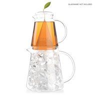 Tea Forte TEA OVER ICE Blends, Five Iced Tea Infusers, Mango Peach Green Tea N5