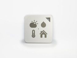 Oeo Design Weather Cube Bluetooth 4.0 Wireless Weather Station ( Temperature / Humidity Sensor )