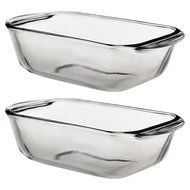 Anchor Hocking Glass 1.5 Quart Baking Dish, Set of 2