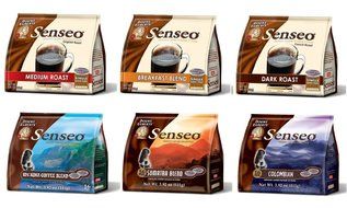 Senseo Coffee Maker Bundle including Senseo Coffee Variety Pack Sampler -6-flavor (Pack of 6) N4