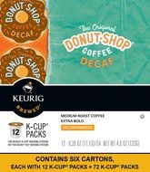 The Original Donut Shop Decaf, Keurig K-Cups, 12 Count (Pack of 6) N5