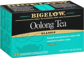 Bigelow Chinese Oolong Tea, 20-Count Boxes (Pack of 6)