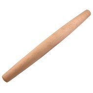 Sugar Maple French Style Rolling Pin: Tapered Solid Wood Design. Hand Crafted in the USA.